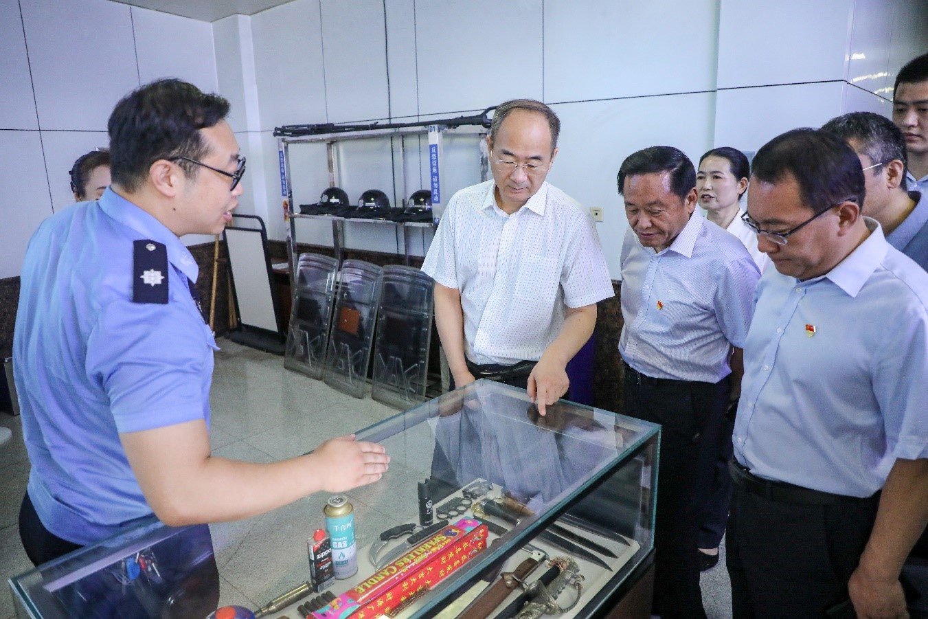 栾健到CQ9电子调研并开展清静生产督导检查